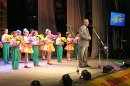Іван Куліченко привітав дітей зі святом