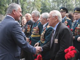У Дніпропетровську вшанували ветеранів партизанського руху